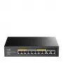 Cudy GS1010PE tinklo komutatorius Gigabit Ethernet 10 prievadų PoE Juoda