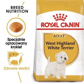 Royal Canin BHN West Highland Balta Terrier Adult – sausas ėdalas suaugusiems šunims – 3 kg