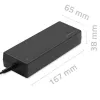 Qoltec 120W stalinis maitinimo blokas | 12V | 10A | 5.5*2.5 | + maitinimo laidas