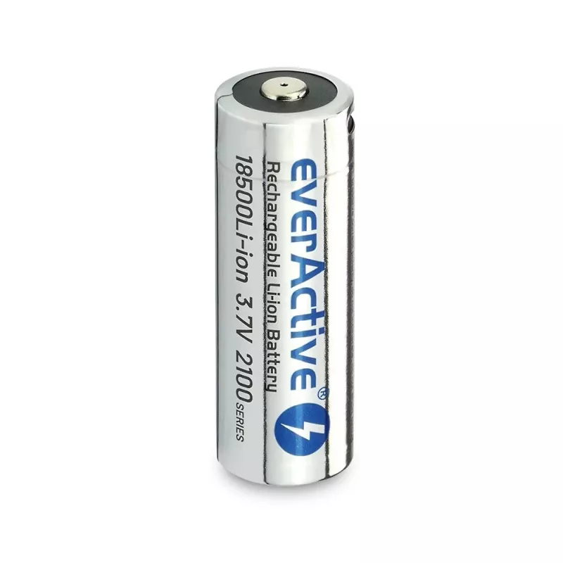 Baterijos elementas 18500 3,7V Li-ion 2100mAh su USB-C