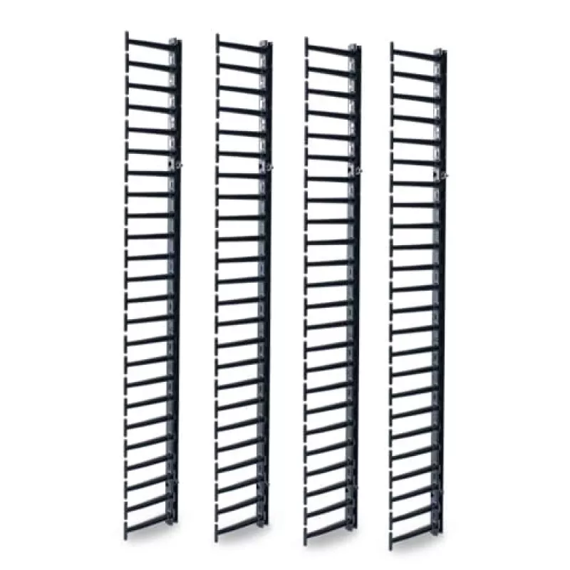 APC NetShelter kabelių tvarkymas, vertikalus kabelių tvarkiklis, skirtas NetShelter SX tinklo spintoms 48U, 4 vnt. rinkinys, 250 x 2045 x 170 mm