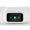 Ausinės BLUETOOTH/BALTOS TWS-LCD-ANC-01-W Gembird