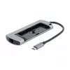 Dokų stotelė DeLOCK USB Type-C su M.2 lizdu