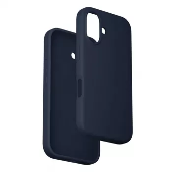 Apsauginis MagSafe dėklas Vention KUHL0-10, skirtas iPhone 16 — mėlynas, su MagSafe suderinamas plonas smūgiams atsparus dėklas