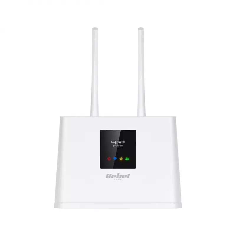 Router Rebel Comp RB-0702 4G LTE — mobilusis/LTE maršrutizatorius, SIM kortelės palaikymas