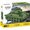 Konstruktorius Cobi T-34-85 tanko modelis — 110 dalių, amžius 6+, žalias