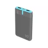 PowerBank EnerGo 10000mAh pilkai mėlyna