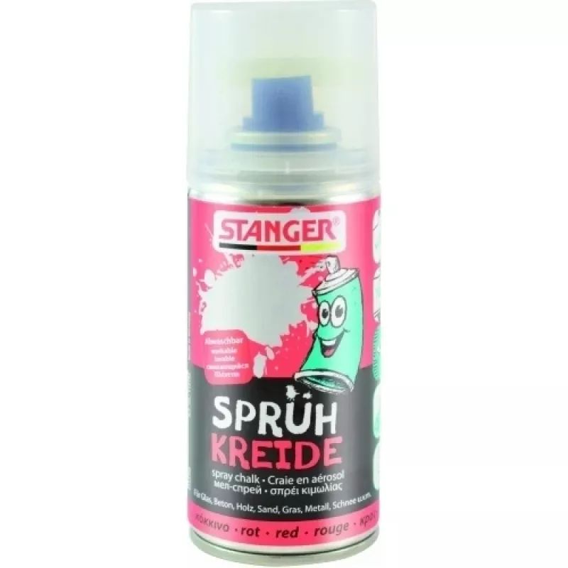 STANGER Purškiama kreida, raudona, 150 ml 115102