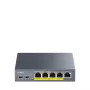 CUDY GS105P 5 prievadų gigabitinio PoE+ komutatoriaus 36W