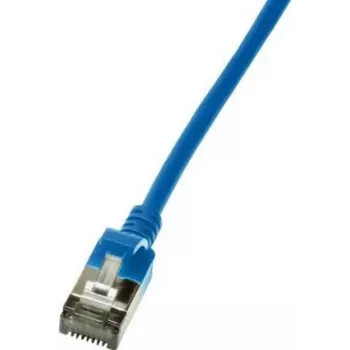 LogiLink plonas U/FTP tinklo kabelis 1 m Cat6a U/FTP (STP) mėlynas (CQ9036S)
