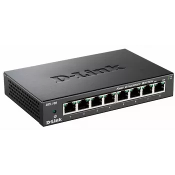 D-Link DES-108 Juoda