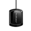 Išorinė GPS/GLONASS antena QOLTEC 28 dBi 50 W su SMA stačiu kampu jungtimi