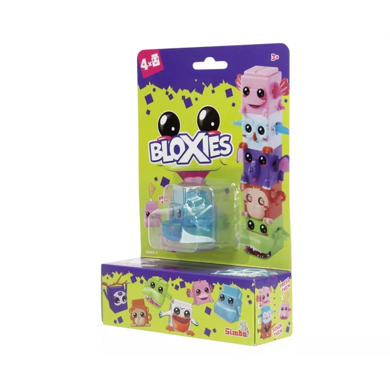 Žaidimų figūrėlės Simba-Dickie Bloxies Series 1 4-Pack asorti figūrėlės