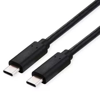 ROLINE USB laidas USB4 Gen 2x2 0,8 m USB C Juoda 20 Gbit/s