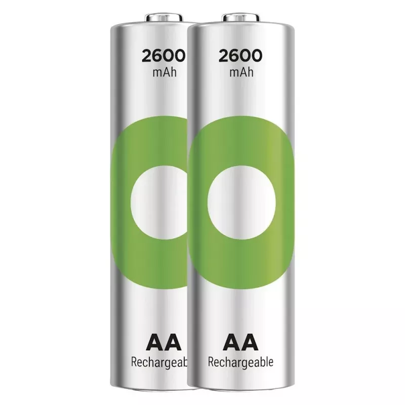 Baterijos R6/AA NI-MH 2 600mAh lizdinėje pakuotėje 2 vnt.
