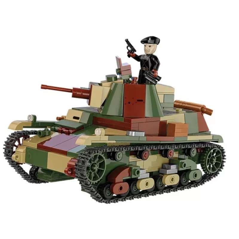 Cobi Building Blocks Light Tank 7TP modelis, 669 dalys, COBI-2661