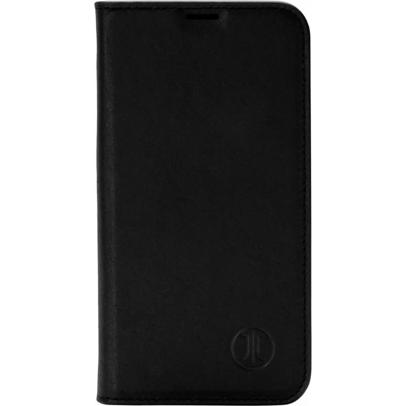 Folio tipo dėklas JT BERLIN BookCase Tegel Juoda, skirtas iPhone 16 15,5 cm
