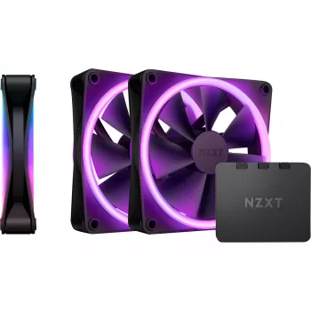 Fan NZXT F120 RGB DUO Triple Pack 12 cm 500-1800 RPM 29 dB