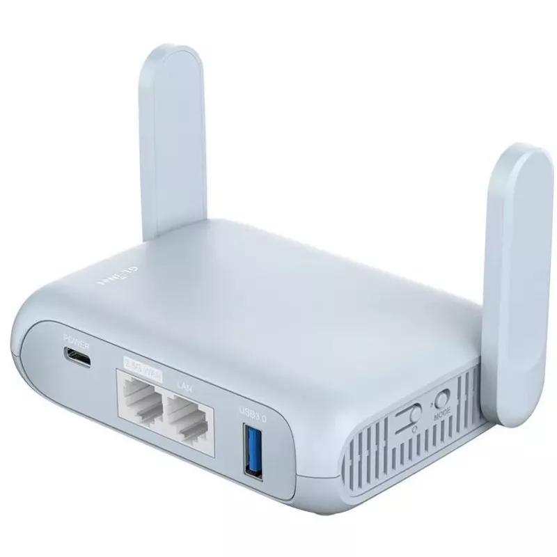 Nešiojamasis maršrutizatorius ALLNET GL-MT3000 Wireless AX 3000 Mbit – kišeninio dydžio, skirtas namams ir kelionėms