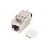 Kertinis modulis Digitus CAT 8.1 RJ-45 ekranuotas plokščias baltas
