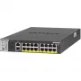 NETGEAR M4300-16X valdomas L3 10G Ethernet (100/1000/10000) komutatorius su PoE, 1U, juodas