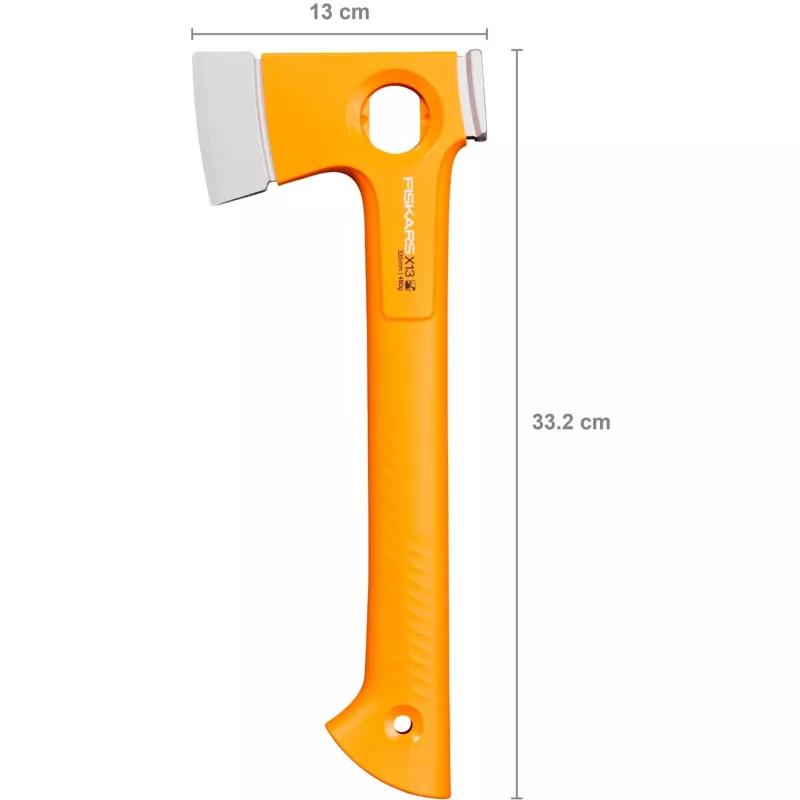 Vienas kirvis-kirvukas Fiskars 1069101, plieninė galva, 330 mm ilgis, oranžinė