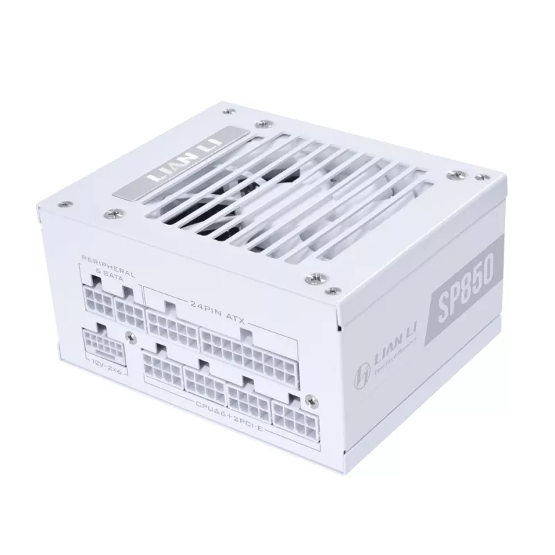 Maitinimo blokas Lian Li SP0850G.W 850 W SFX 80 PLUS Gold 20+4 pin ATX Baltas