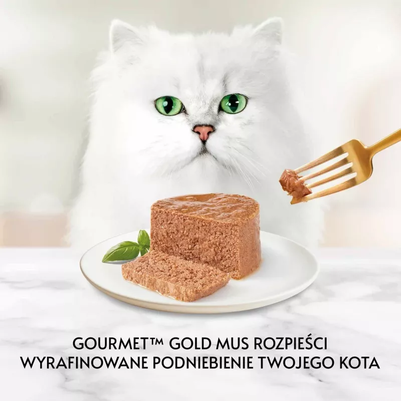 Purina Nestle Gourmet Gold - lašiša ir vištiena - šlapias kačių maistas -85 g