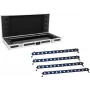 LED juostiniai šviestuvai EUROLITE 4x LED BAR-12 QCL RGB+UV, 4 vnt., RGB+UV šviesos diodai