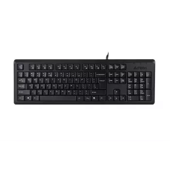 A4Tech KR-92 klaviatūra universali USB QWERTY anglų juoda