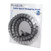 Kabelių raištis LogiLink KAB0013 Sidabrinis 2500 mm