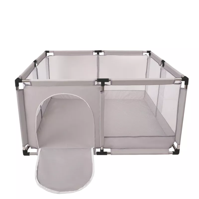 Extralink vaikų maniežas, sausas baseinas žaidimams, sulankstomas 126x126 cm kamuoliukų duobė k-458
