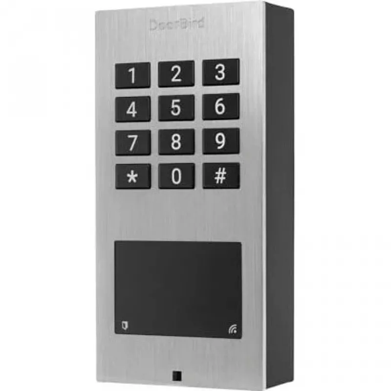 DoorBird durų prieigos kontrolės įrenginys A1121, paviršinis montavimas, nerūdijantis plienas V2A
