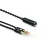 Sbox 35F-2X35M/R 3.5 mm lizdas, 4 kontaktų - 2 x 3.5 mm kištukas, 3 kontaktų 0.2 m