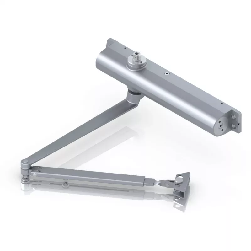 Mechaninė durų uždarymo priemonė UBIQUITI UACC-DOORCLOSER su reguliuojamu uždarymo greičiu