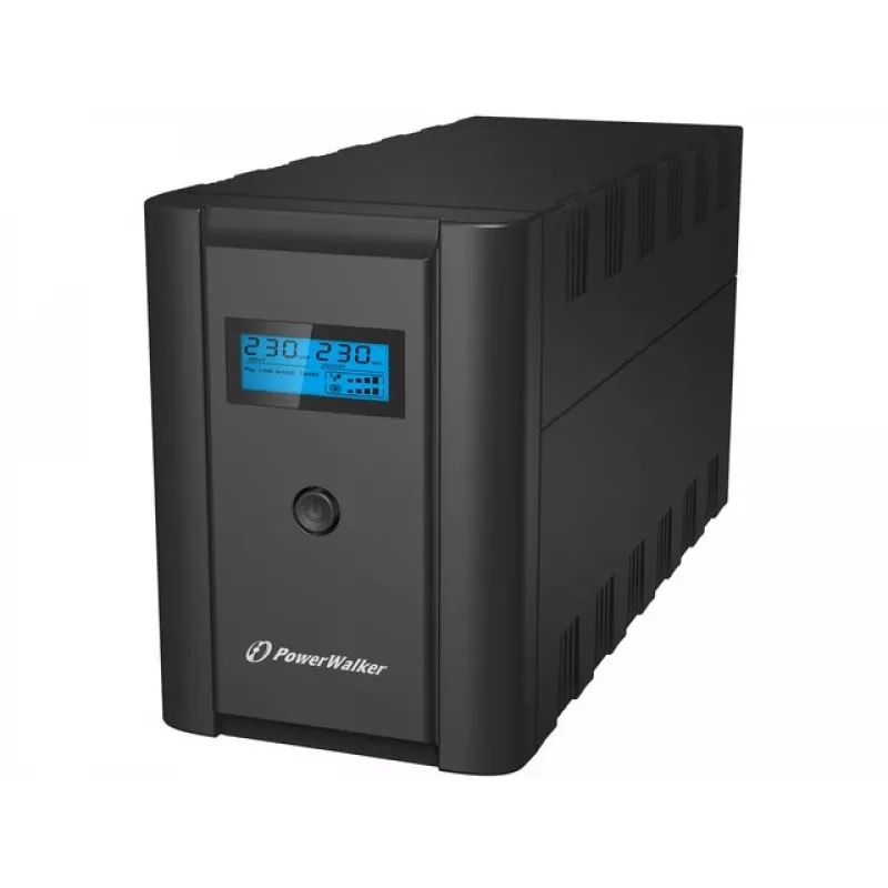 PowerWalker VI 1200 LCD/FR linijinis-interaktyvus 1,2 kVA 600 W 4 kintamosios srovės lizdai