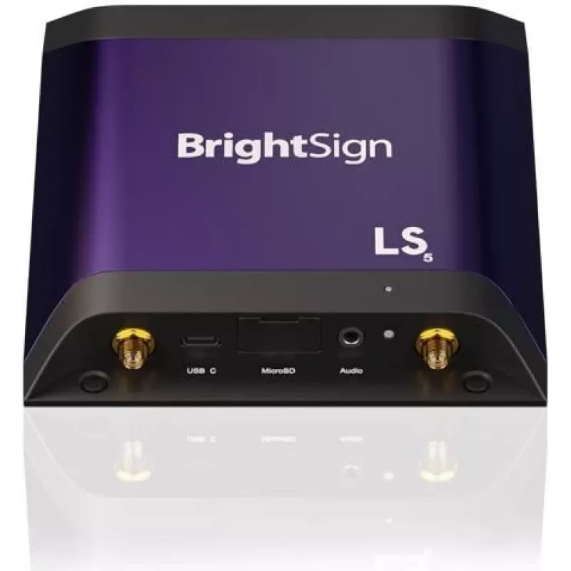 Skaitmeninis medijos grotuvas BrightSign LS425 Juoda Violetinė Full HD Wi-Fi