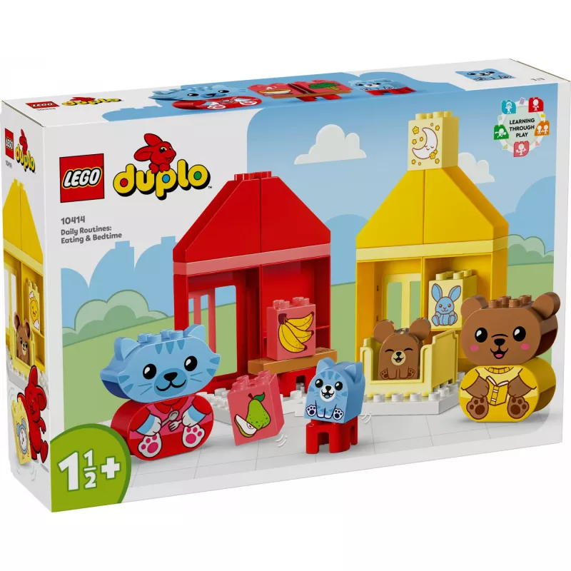 LEGO DUPLO Mano pirmosios kasdienės rutinos: Valgymas ir miegas 10414