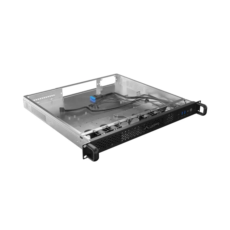 Rack Chassis Lanberg SC01-4201-10B 1U Juoda 4 Fans