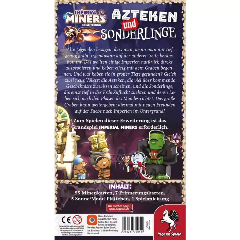 Imperial Miners: Azteken and Sonderlinge, stalo žaidimo plėtinys
