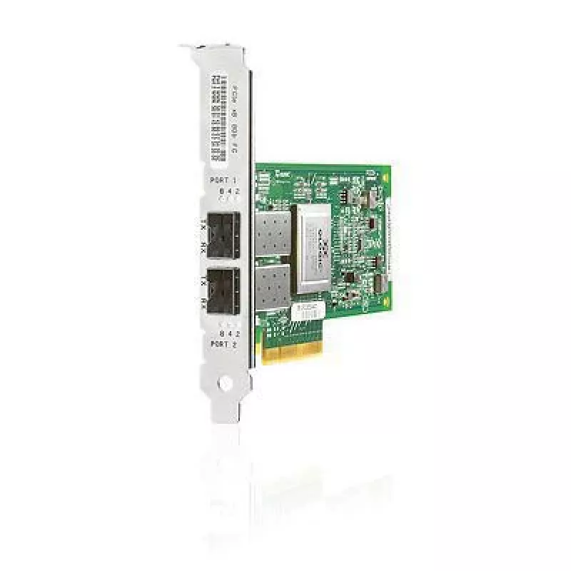 HPE - StorageWorks 82Q - magistralės adapteris - PCI Express x8 žemo profilio 8 Gb Fibre Channel x 2