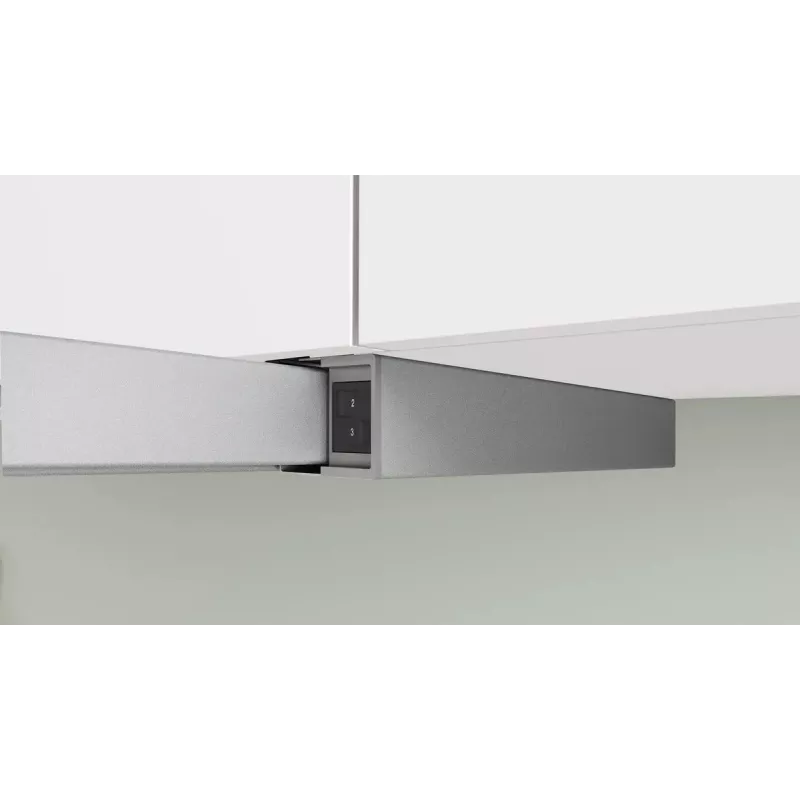 Bosch Serie 2 DFM064W55 gartraukis Pusiau įleidžiamas (ištraukiamas) Metallic, Sidabrinė 394 m³/h