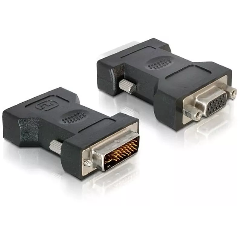 VGA 15 kontaktų lizdas į DVI 24+5 kištukas DeLOCK 65016