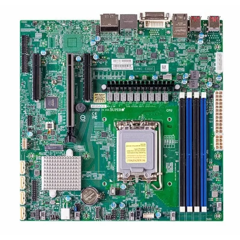 Supermicro pagrindinė plokštė X13SAZ-Q didmeninė pakuotė
