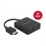 HDMI garso ištraukiklis DeLOCK 4K 60 Hz kompaktiškas