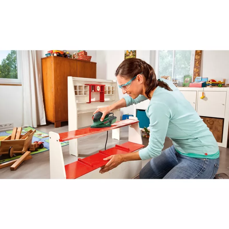 Bosch PSM 100 A Multišlifuoklis 26000 OPM Juoda, Žalia, Raudona
