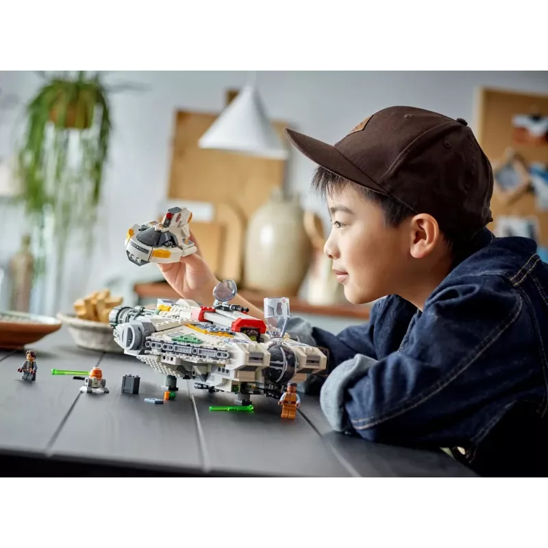 LEGO Star Wars žaidimo rinkinys 75357 — The Ghost and Phantom II, 1 394 dalys, 4 mini figūrėlės, amžius 10+