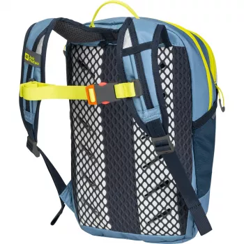 Jack Wolfskin Kids Moab Jam kuprinė - mėlyna / neoninė geltona, 12 l