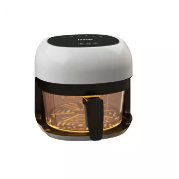 Deep Fryer Sponge oro gruzdintuvė Glass 4L Transparent Design