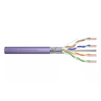 Tinklo kabelis Digitus DK-1624-VH-1 F/UTP Cat.6 100 m, juodas